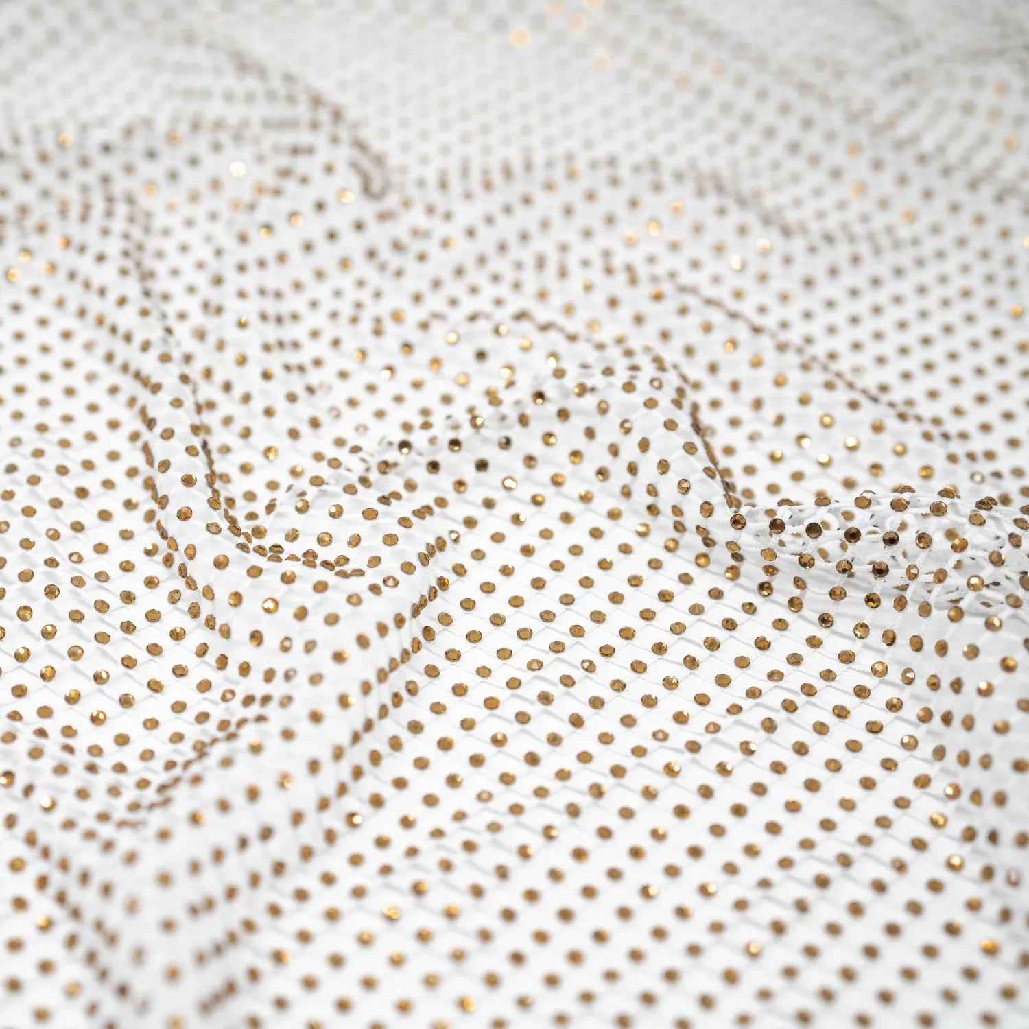 Enigma Diamond Fishnet Fabric | Blue Moon Fabrics