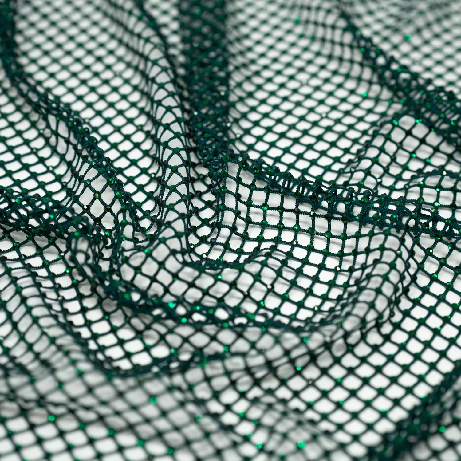 Enigma Diamond Fishnet Fabric | Blue Moon Fabrics