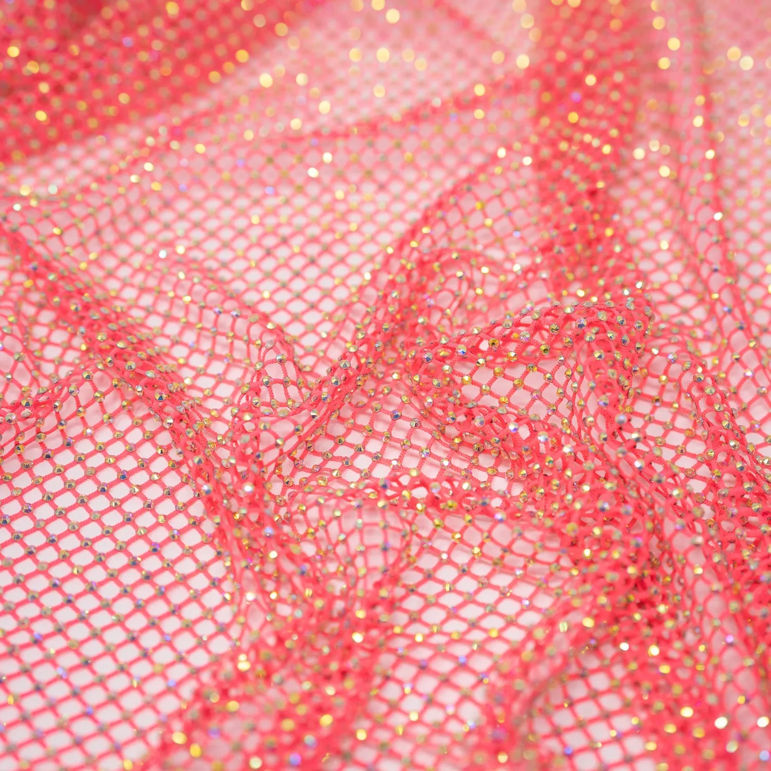 Enigma Diamond Fishnet Fabric | Blue Moon Fabrics