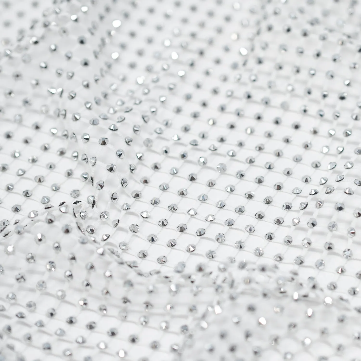 Enigma Diamond Fishnet Fabric | Blue Moon Fabrics