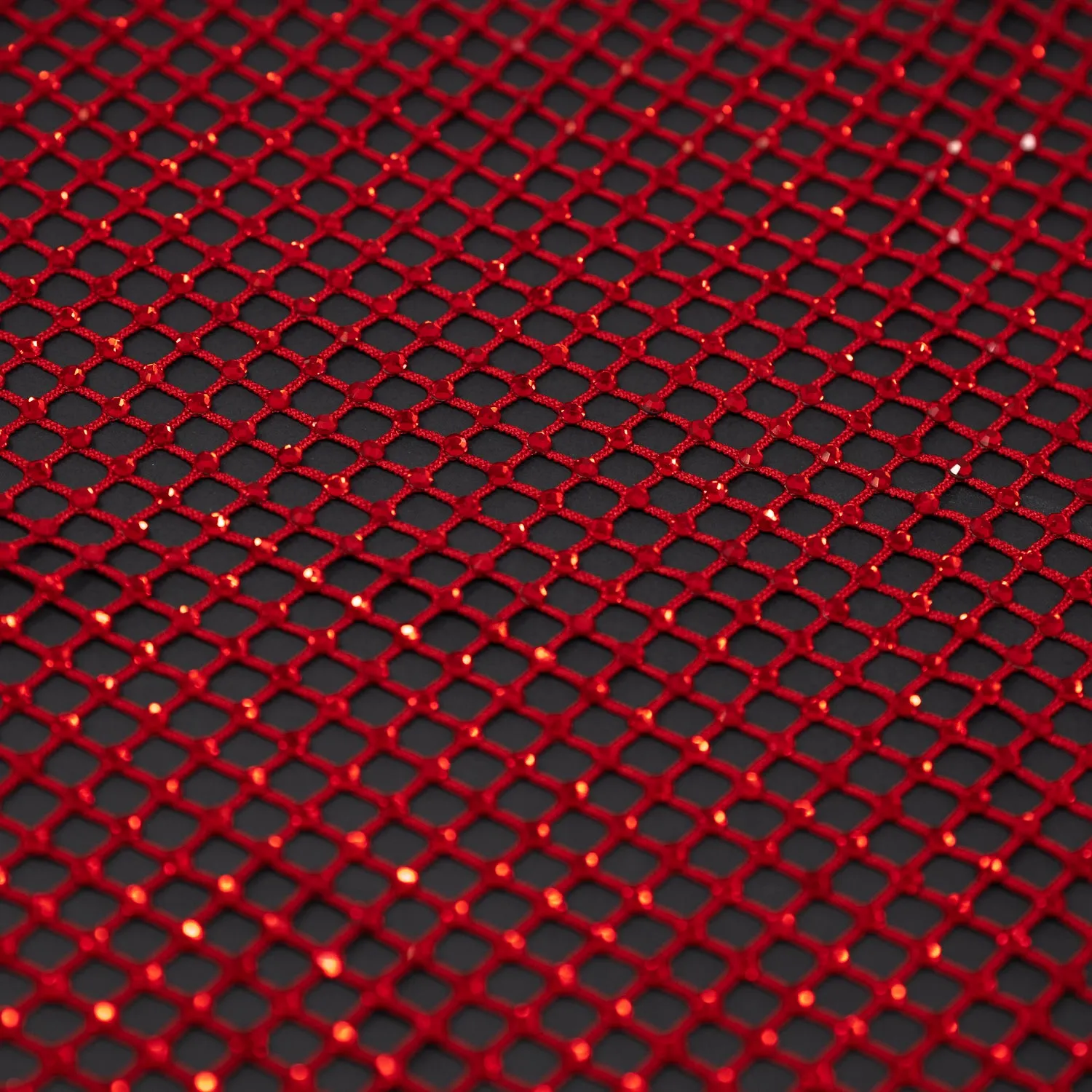 Enigma Diamond Fishnet Fabric | Blue Moon Fabrics