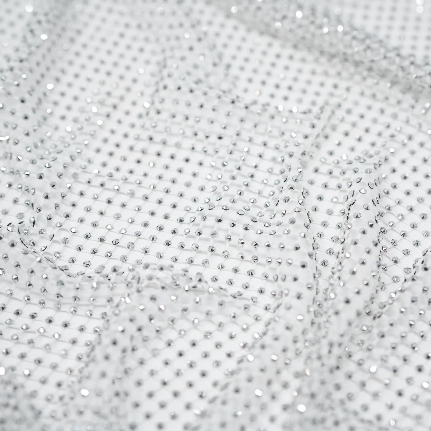 Enigma Diamond Fishnet Fabric | Blue Moon Fabrics