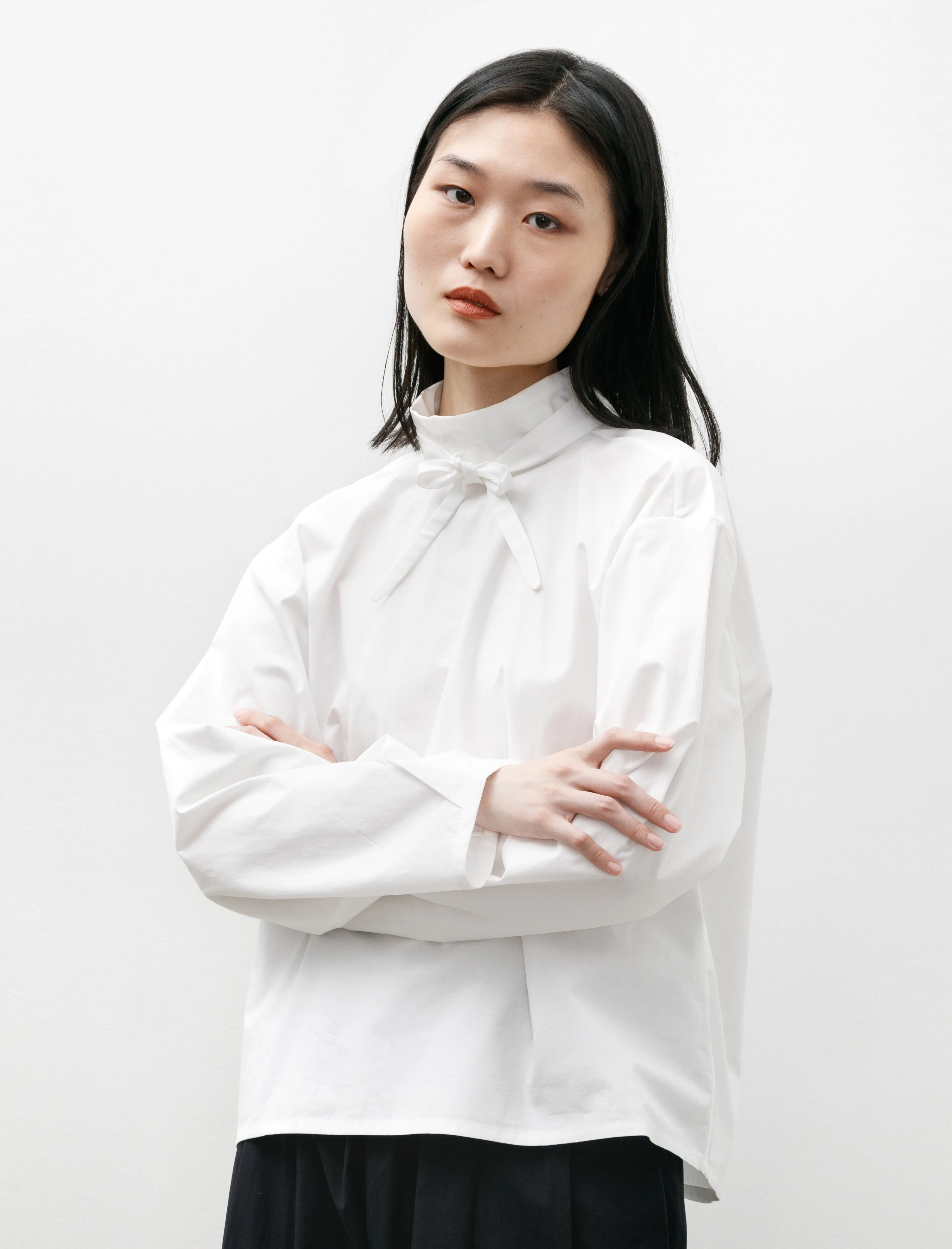 Enn Top White Poplin