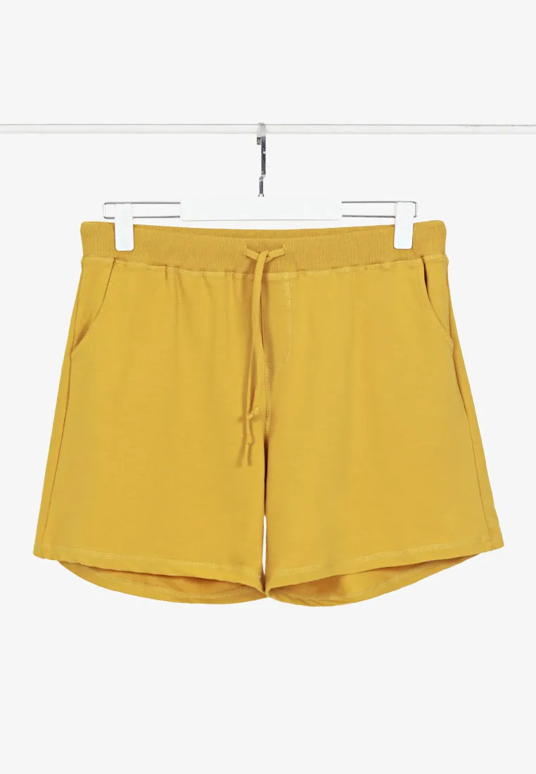 Ethel Easy Drawstring Shorts - Dark Green