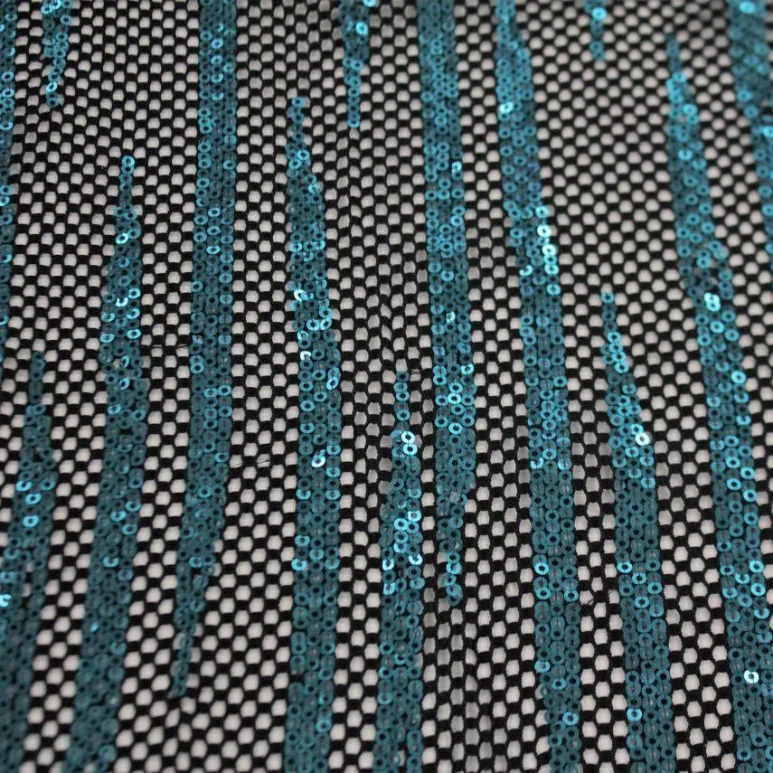 Flair Stretch Netting Sequin | Blue Moon Fabrics