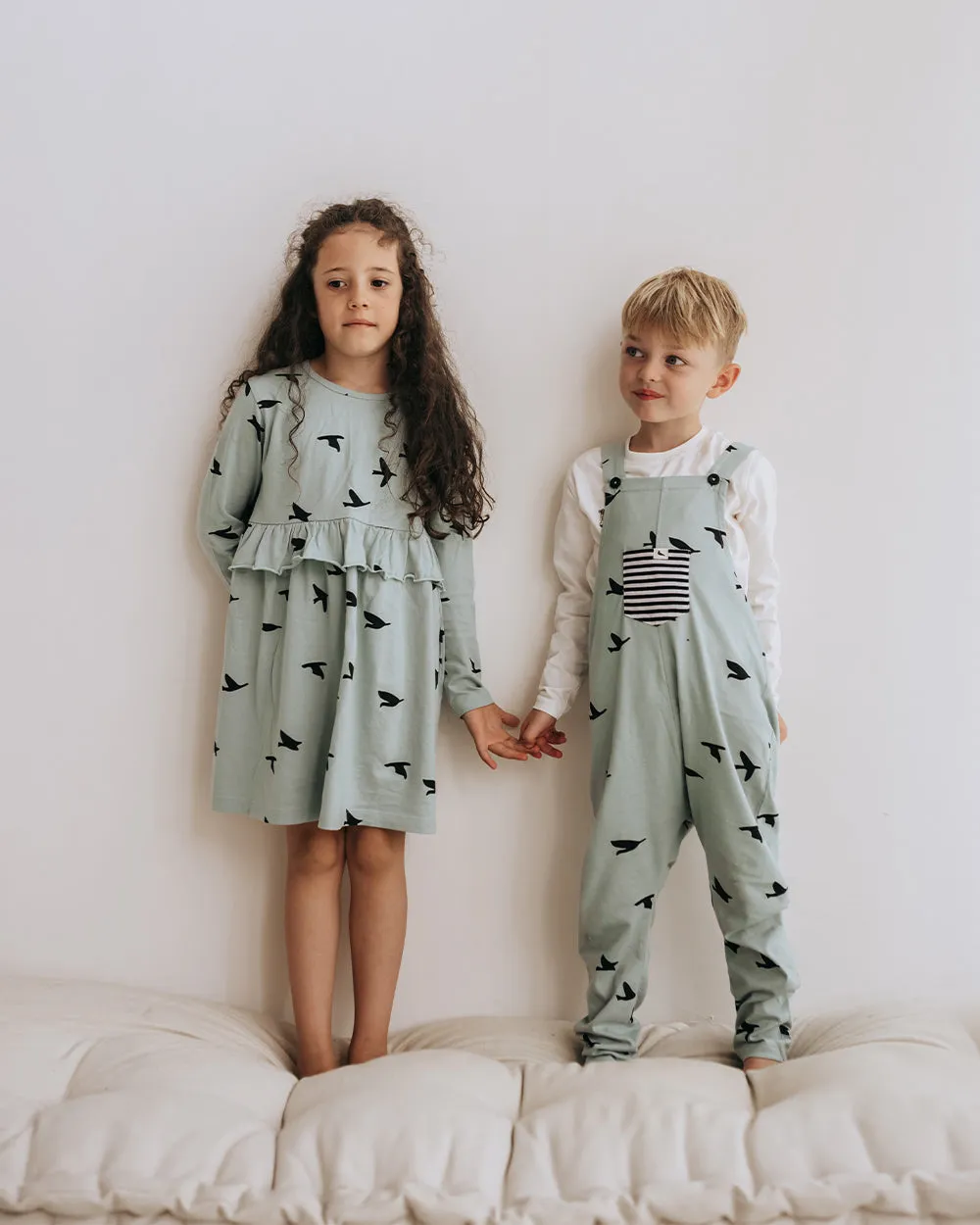 Flying Birds Dungarees