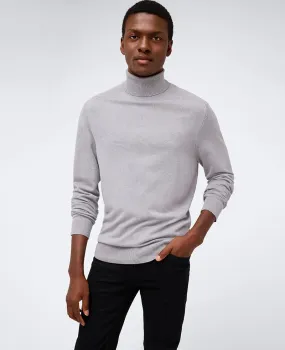 Foldover Turtleneck Sweater