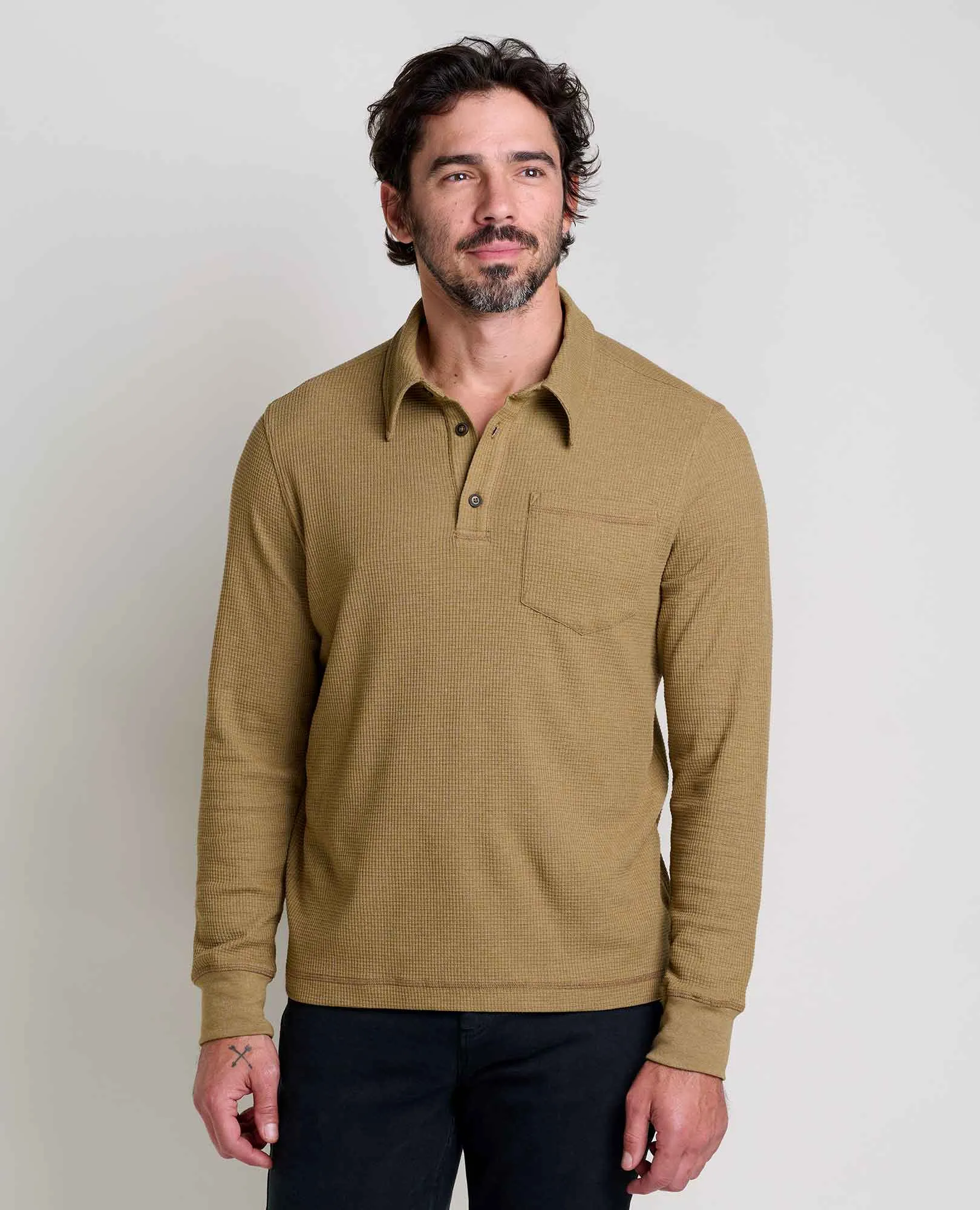 Framer Long Sleeve Polo