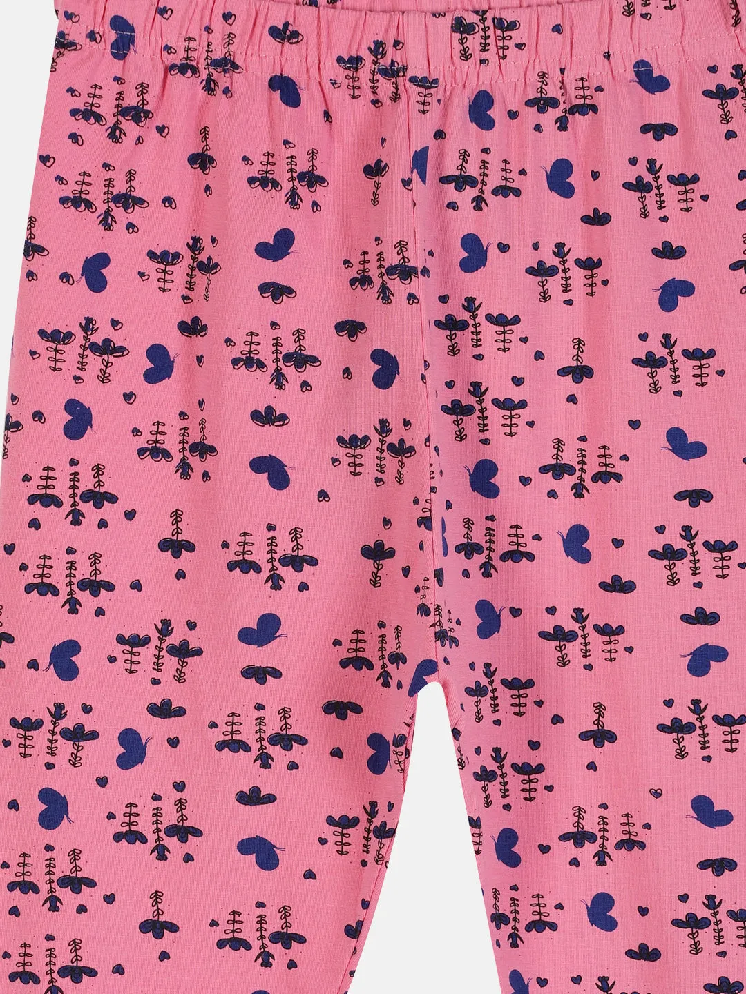 Girl's AOP Print Fashion Capri Legging