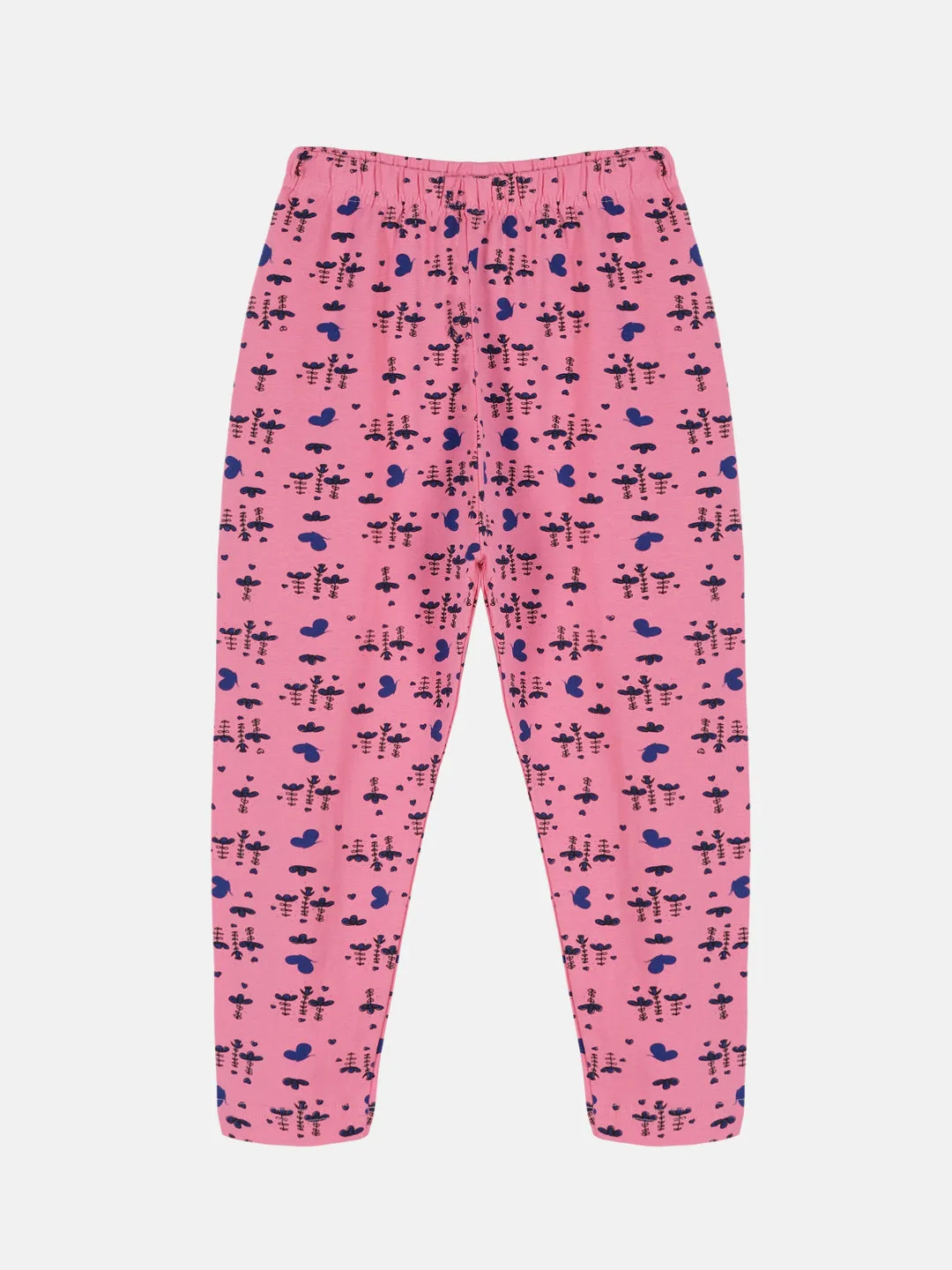 Girl's AOP Print Fashion Capri Legging