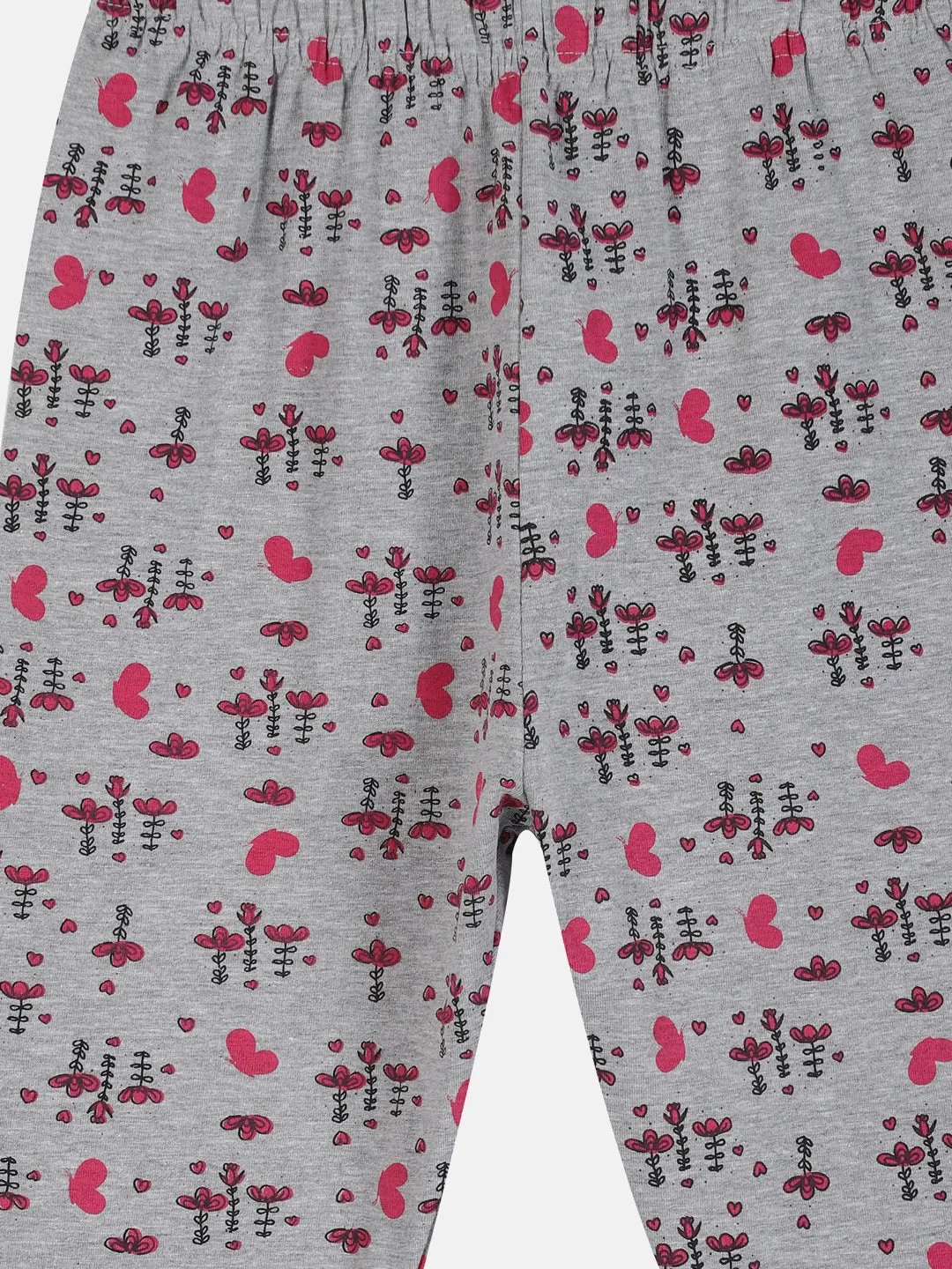 Girl's AOP Print Fashion Capri Legging