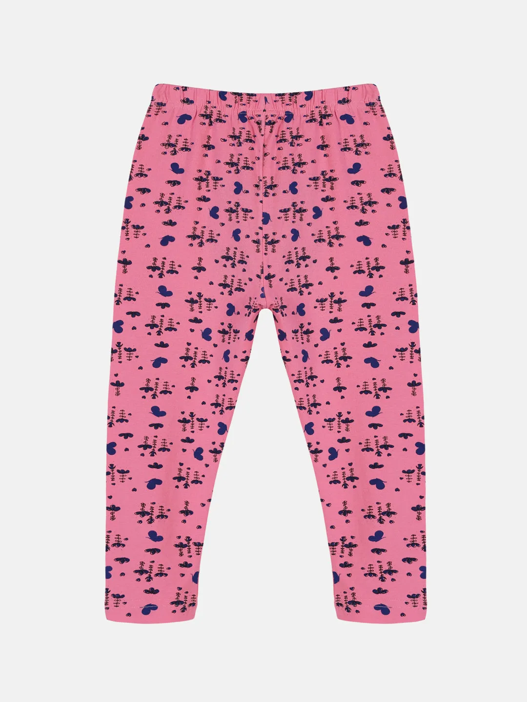 Girl's AOP Print Fashion Capri Legging