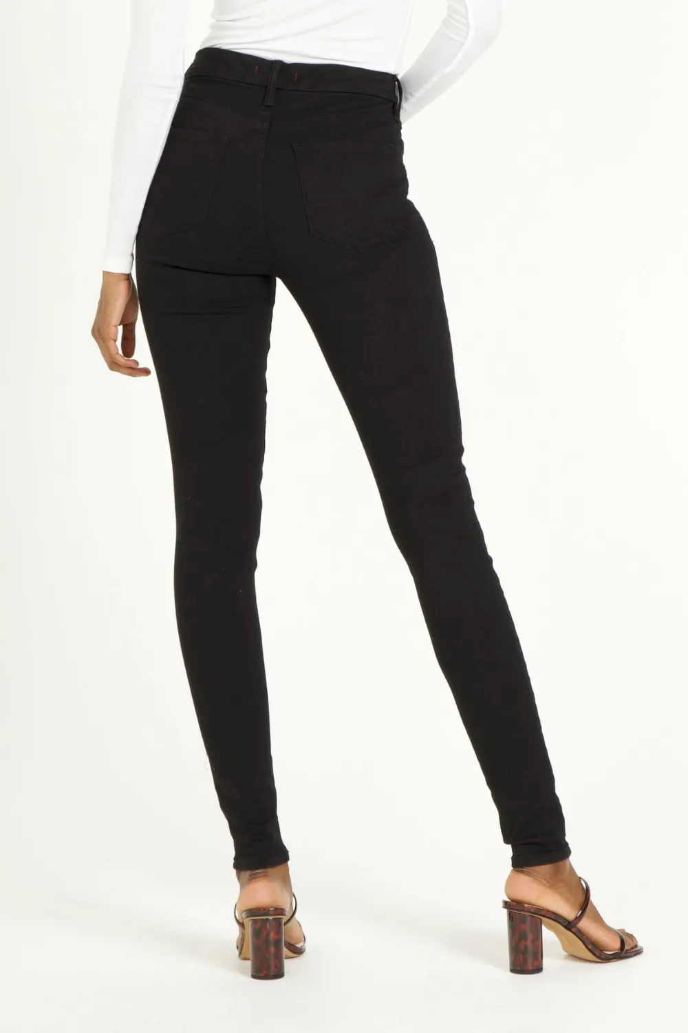 GISELE SKINNY HIGH RISE | BLACK