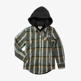 Glen Hooded Shirt - Woodland