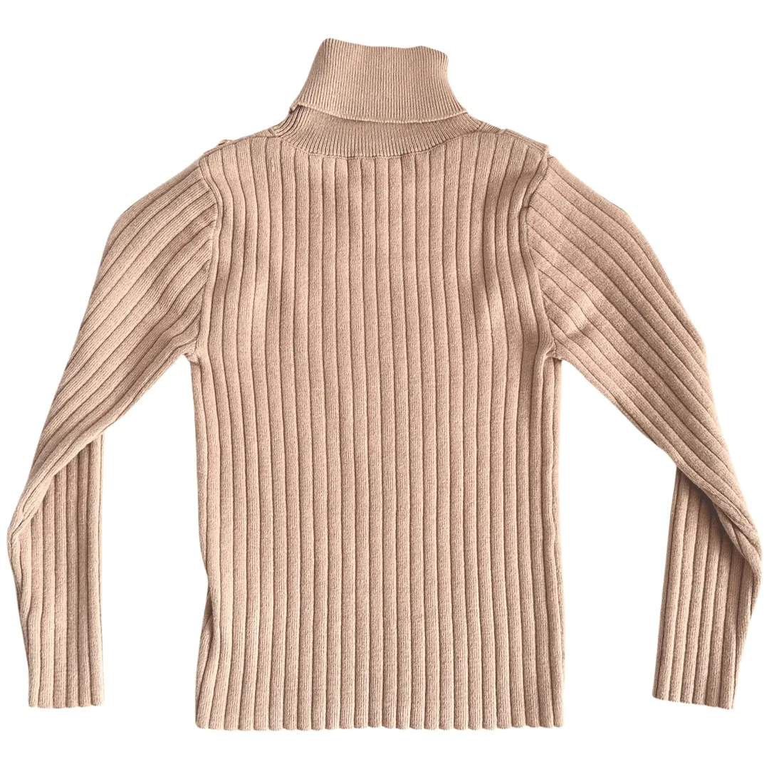 Highly Selective Blush Knit Turtleneck