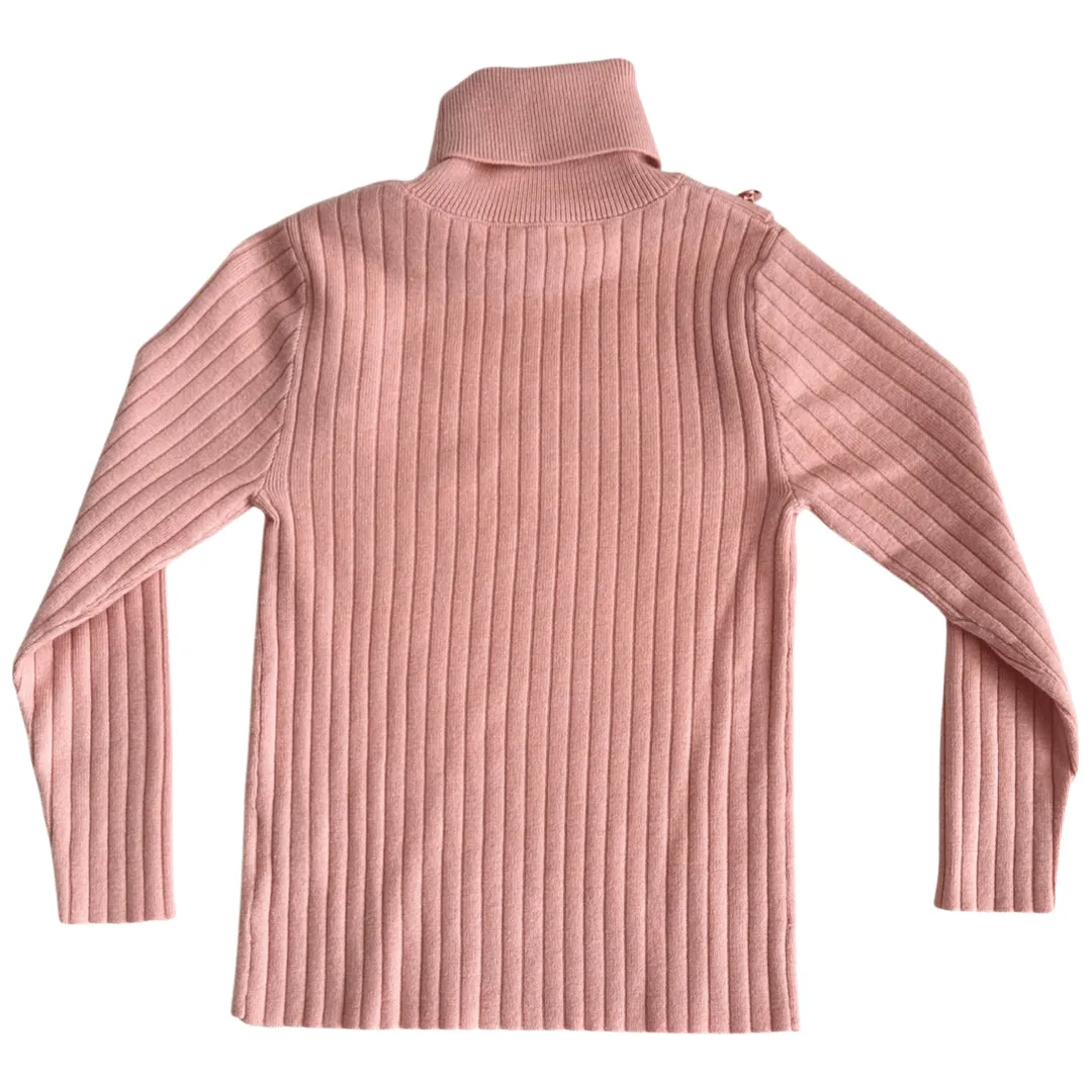 Highly Selective Pink Knit Turtleneck