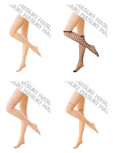 HiPlay Hasuki Collectible Action Figure's Clothes: Small Net White Fishnet Stockings for 1:6 Scale Flexible Figure LB0401