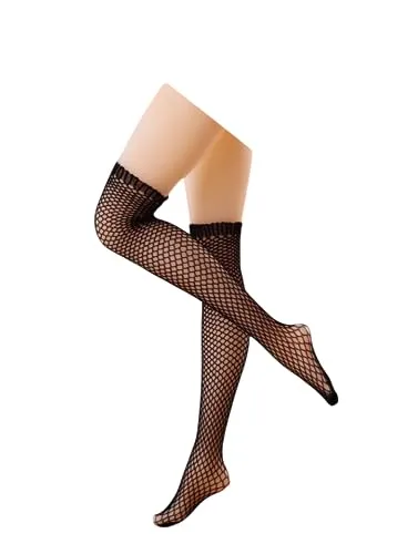 HiPlay Hasuki Collectible Action Figure's Clothes: Small Net White Fishnet Stockings for 1:6 Scale Flexible Figure LB0401