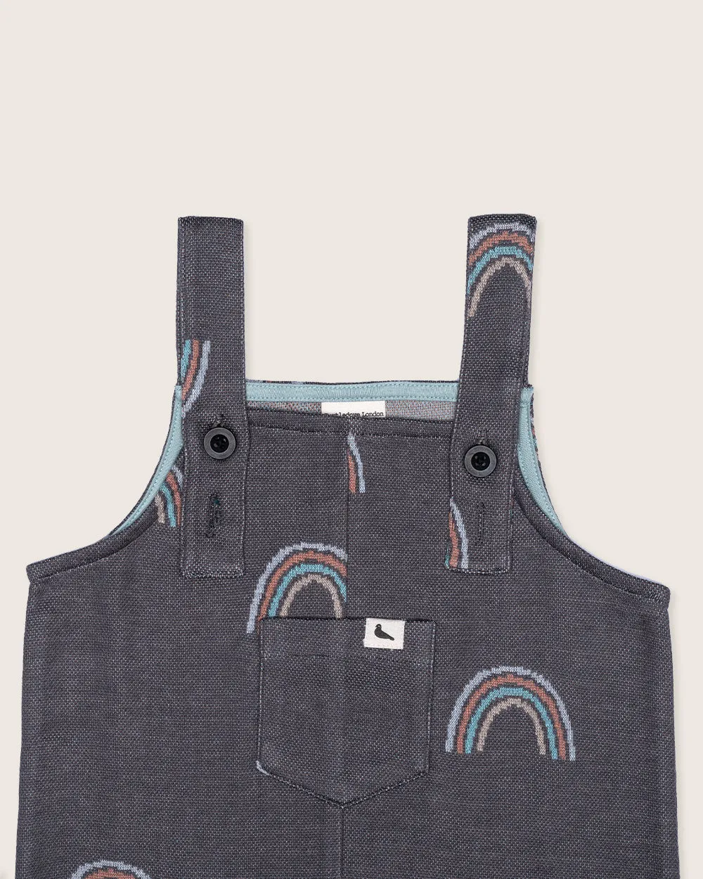 Jacquard Rainbow Tank Dungarees