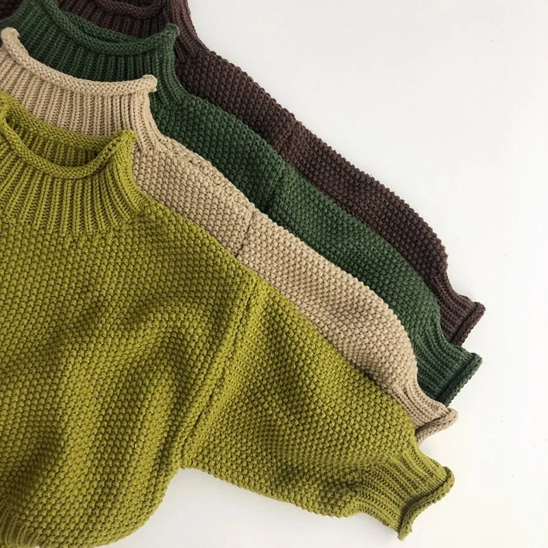 Knit Turtleneck Jumper