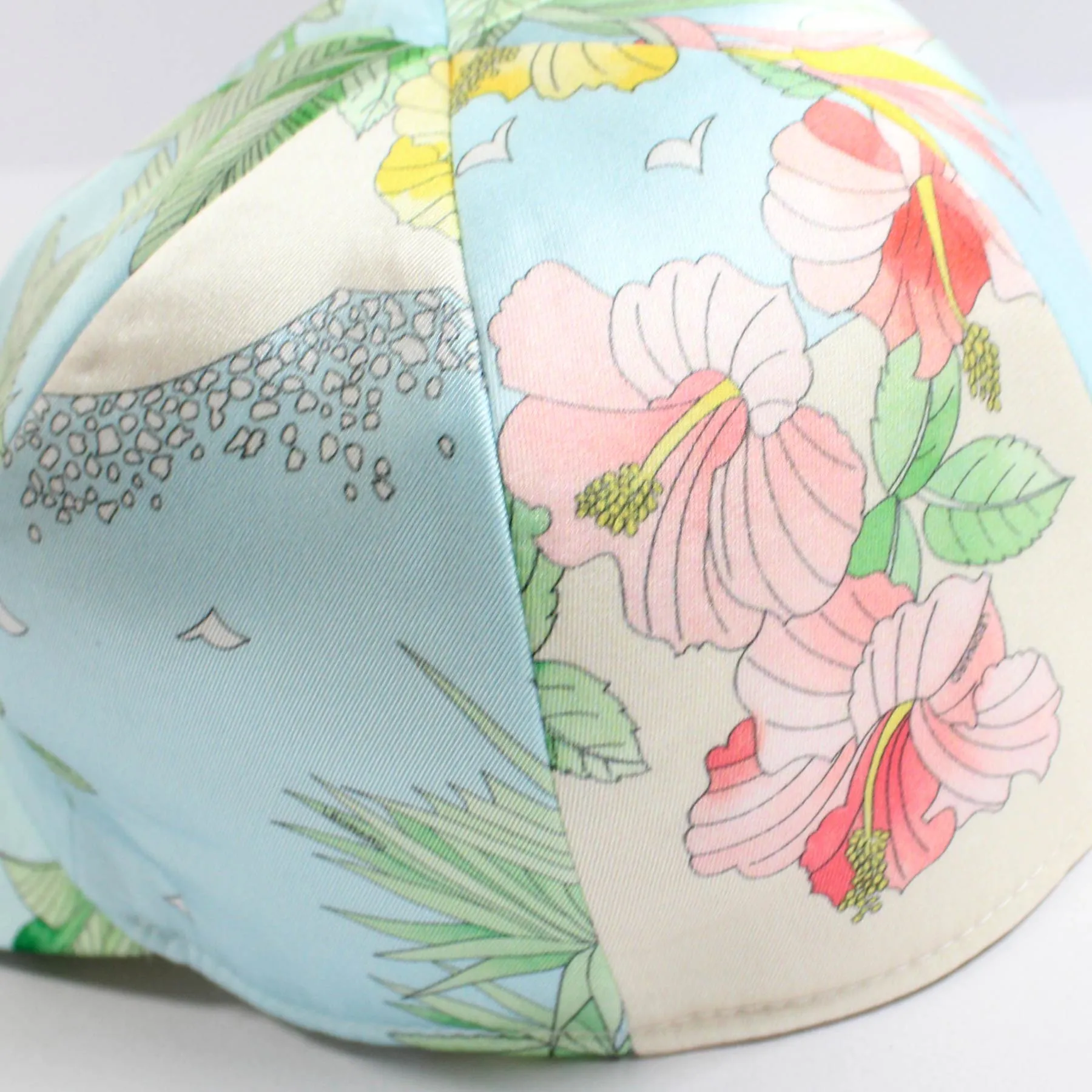 Leonard Paris Cap Sky Blue Floral - Women Collection Hat SALE