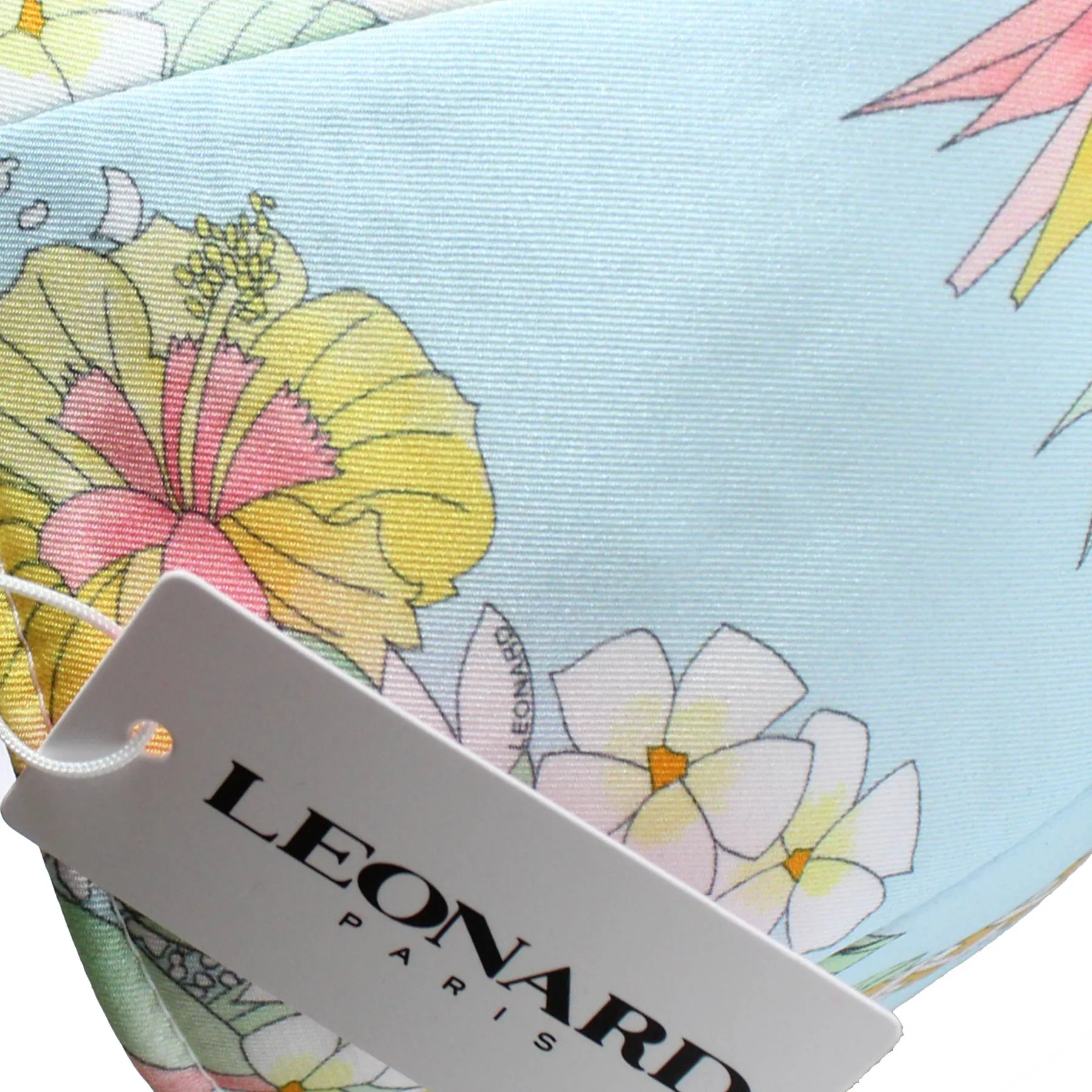 Leonard Paris Cap Sky Blue Floral - Women Collection Hat SALE