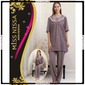 Lightweight Jersy Cotton Pajama Suit