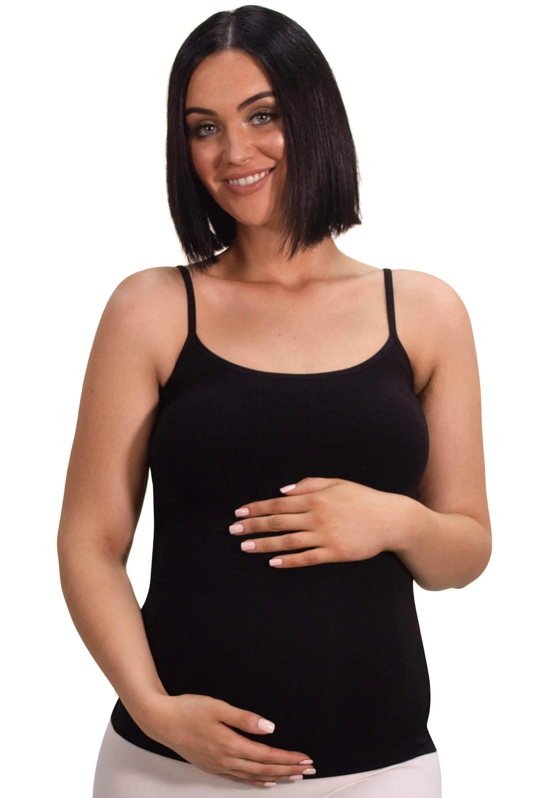 Maternity Bamboo Camisole - 3 Pack