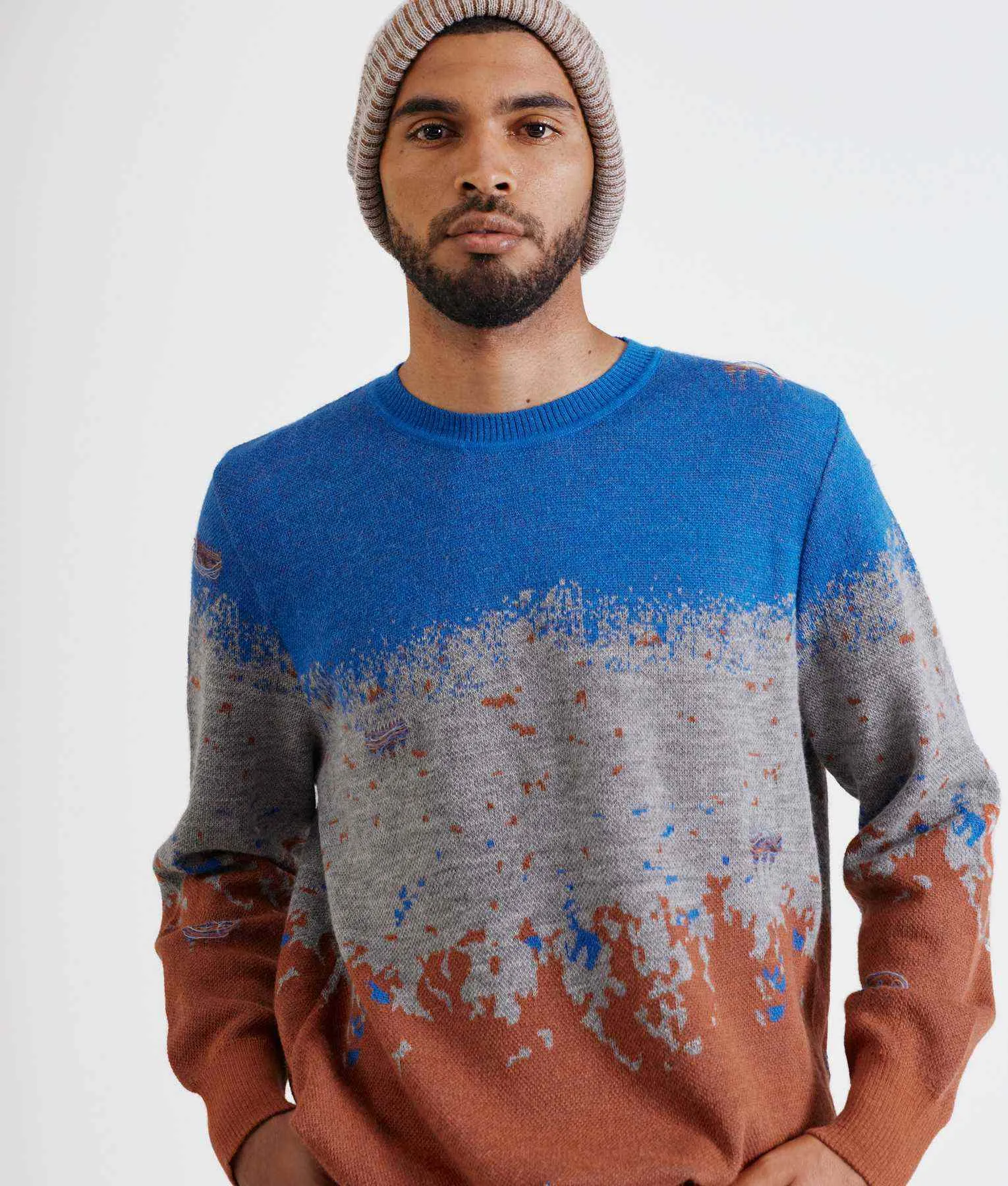 Mediated Mens Pullover