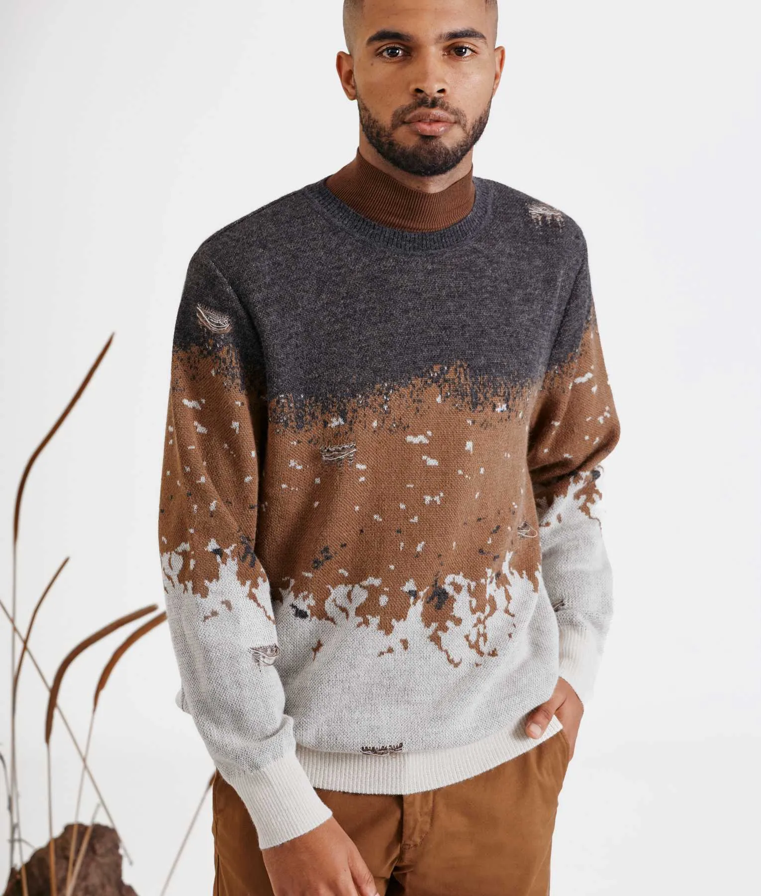 Mediated Mens Pullover