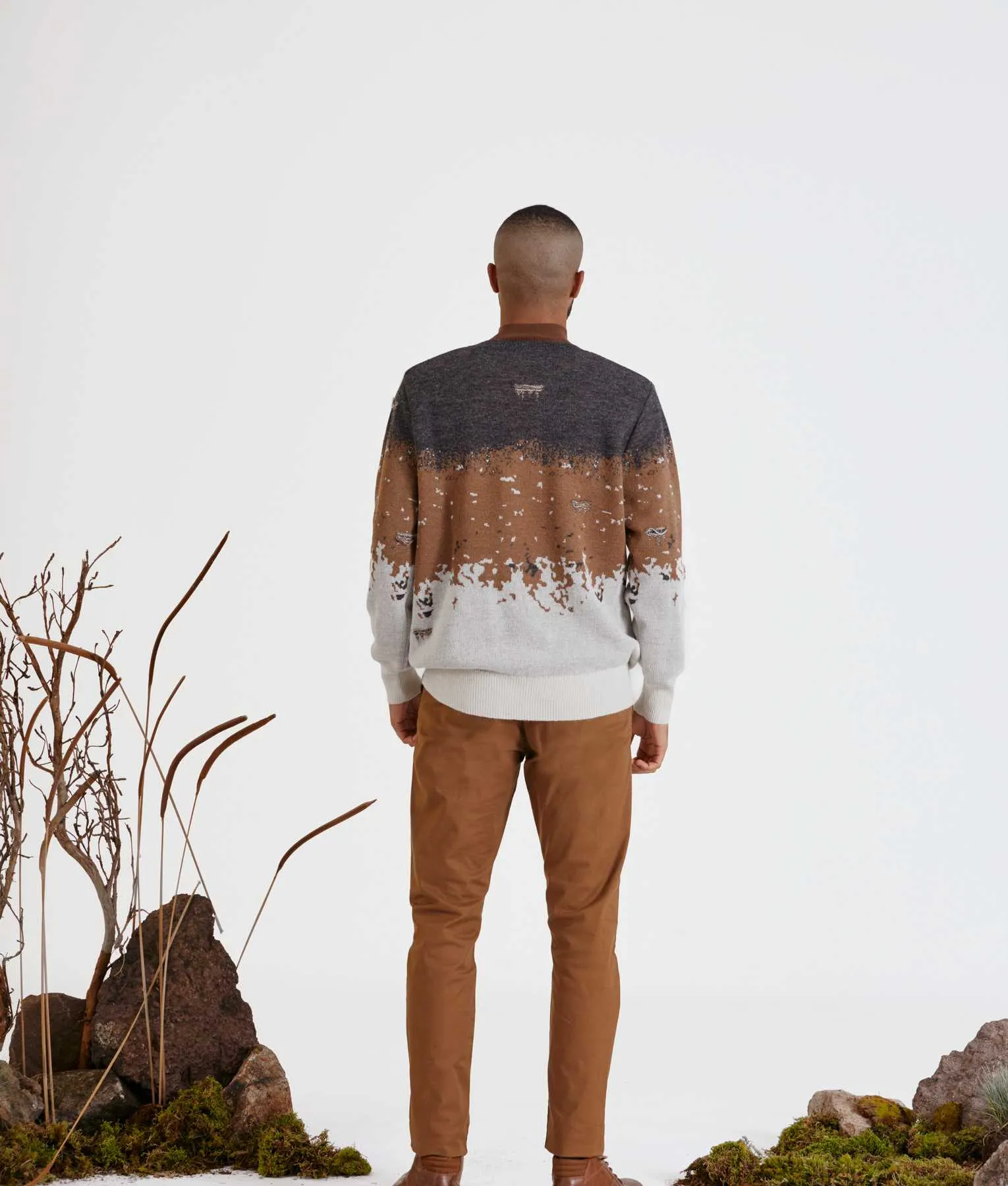 Mediated Mens Pullover