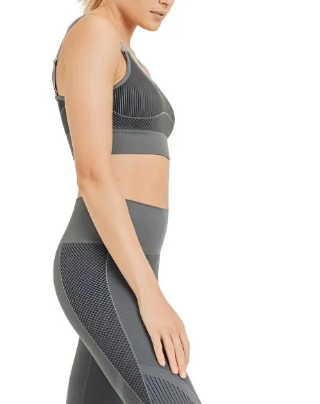 Mono B Seamless Mermaid Bra AT2777 Charcoal