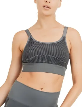 Mono B Seamless Mermaid Bra AT2777 Charcoal