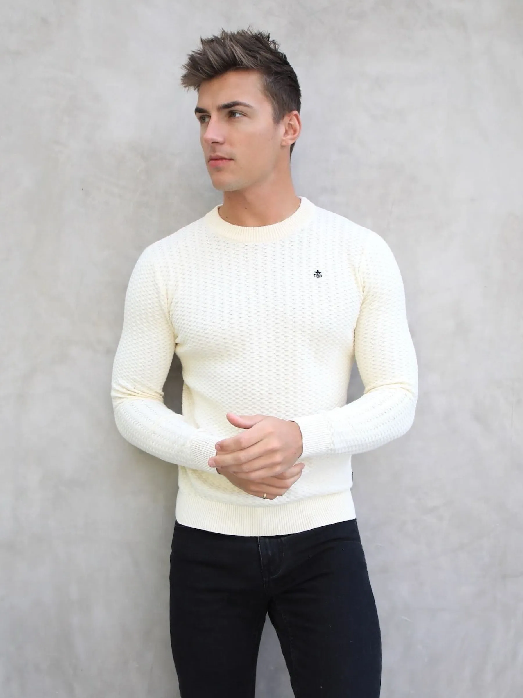 Moreno Relaxed Jumper - Cream