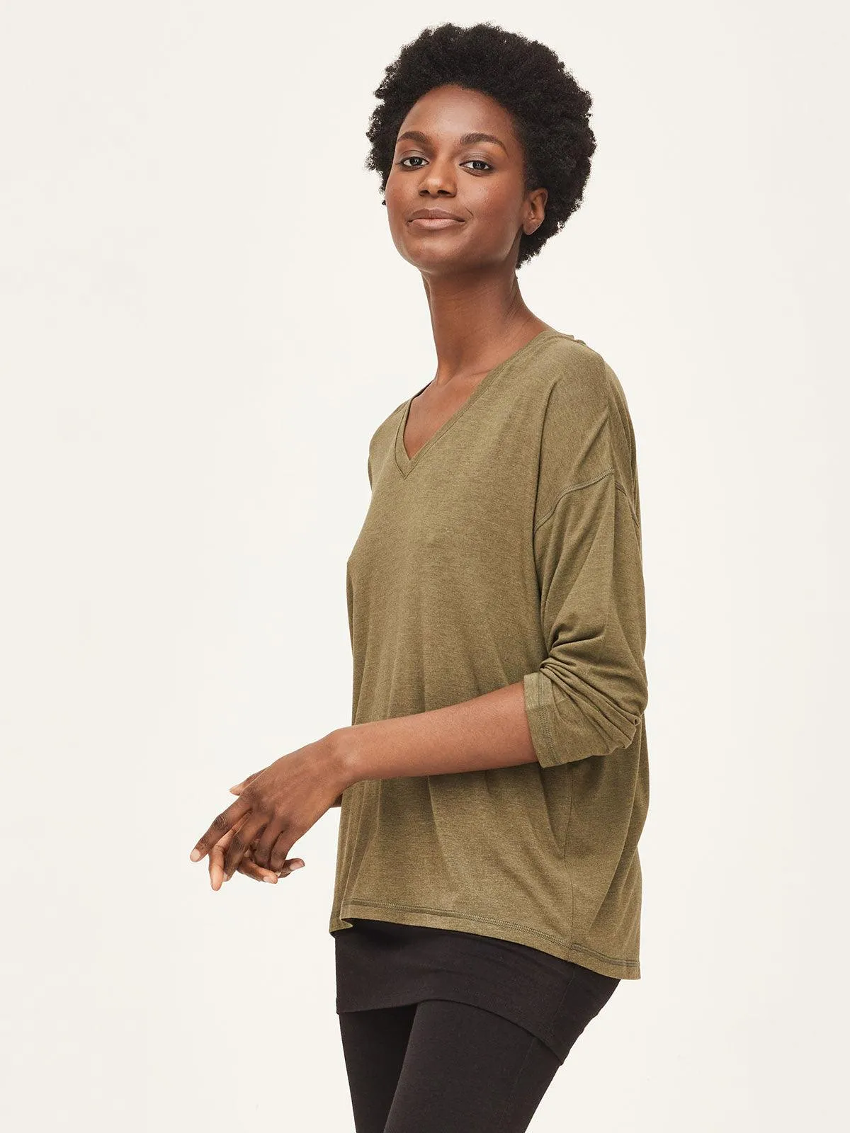 Naturally Soft Seacell™ Long Sleeve Top