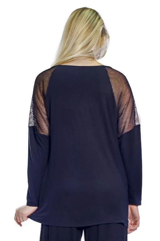 Net Inset Top - FINAL SALE