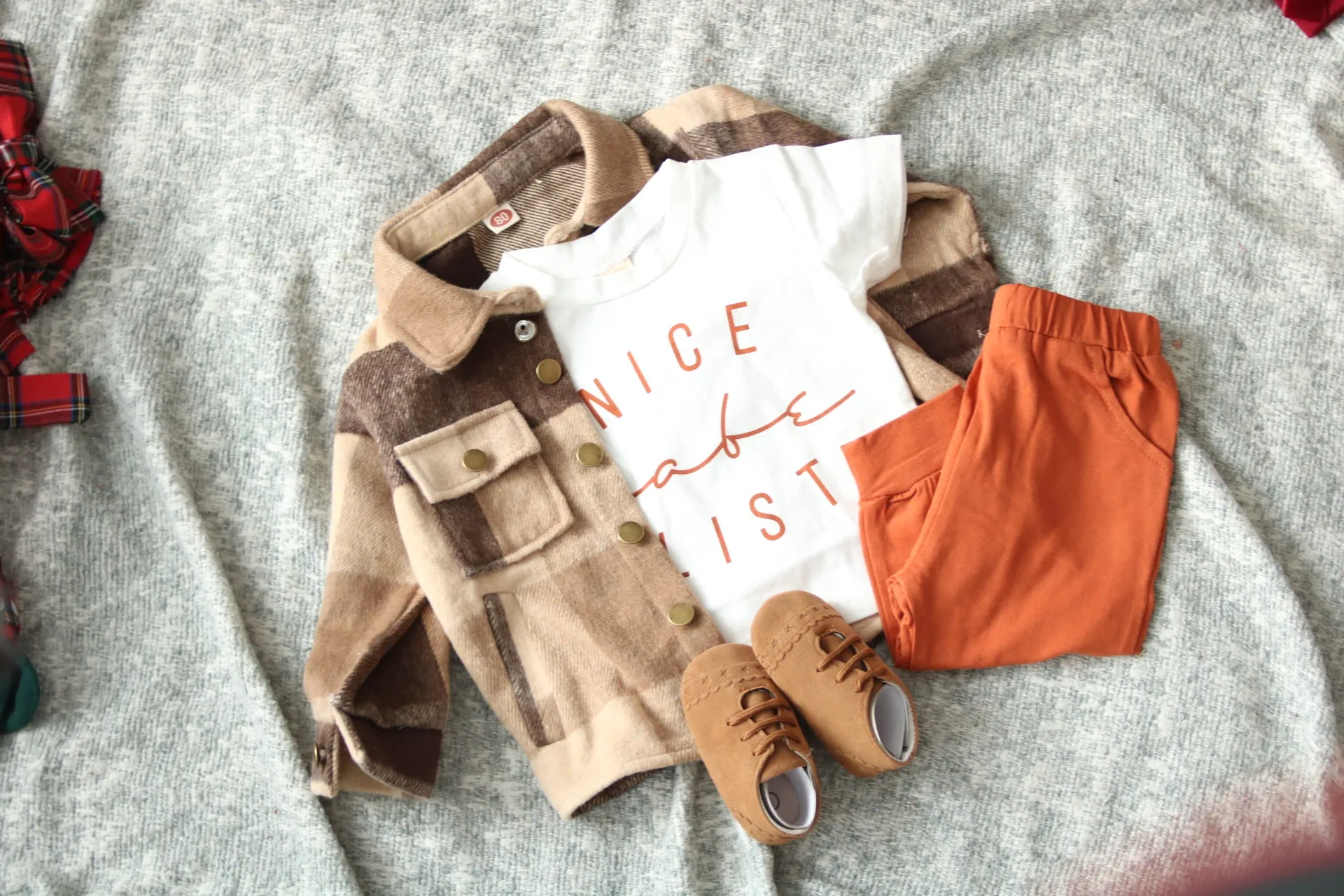 Nice Babe List Tee   Pants Set