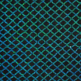 Nina Stretch Mesh Sequin | Blue Moon Fabrics