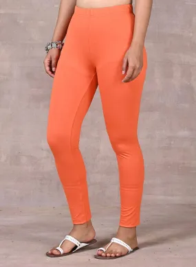 Orange Plain Tight