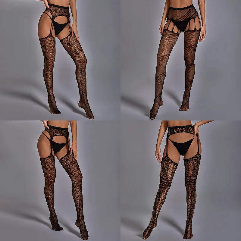 Pantyhose Pattern Garter Temptation