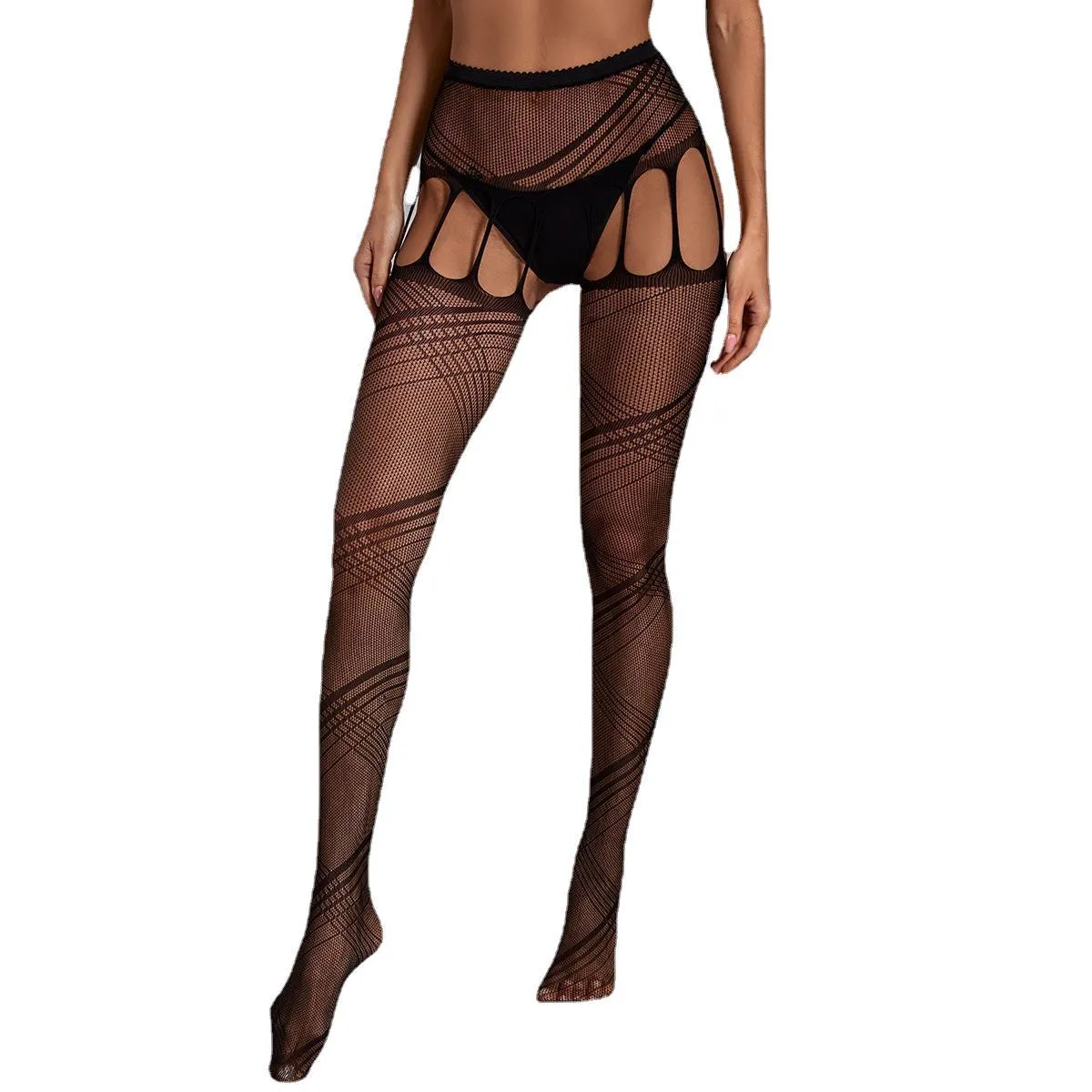 Pantyhose Pattern Garter Temptation