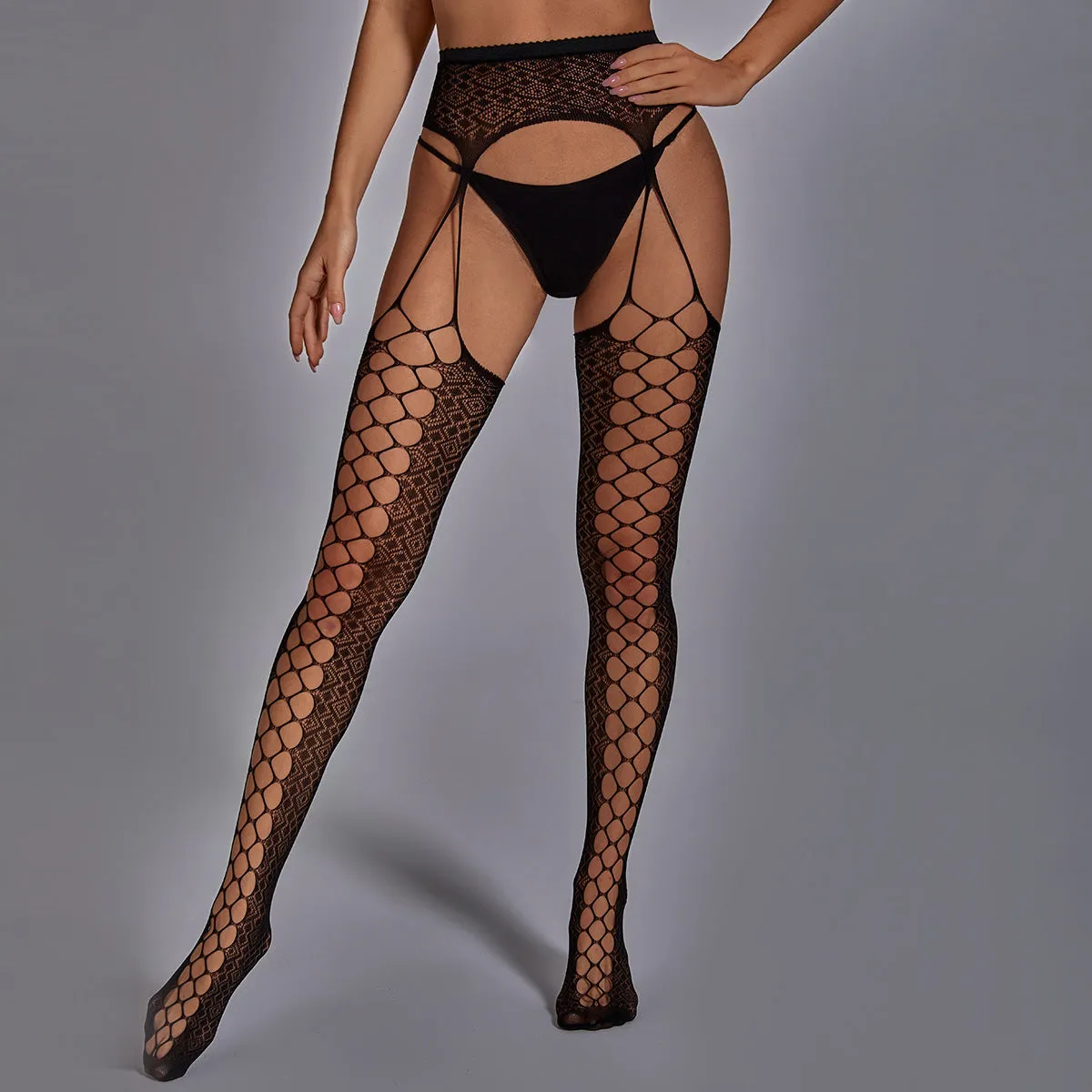 Pantyhose Pattern Garter Temptation