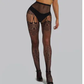 Pantyhose Pattern Garter Temptation