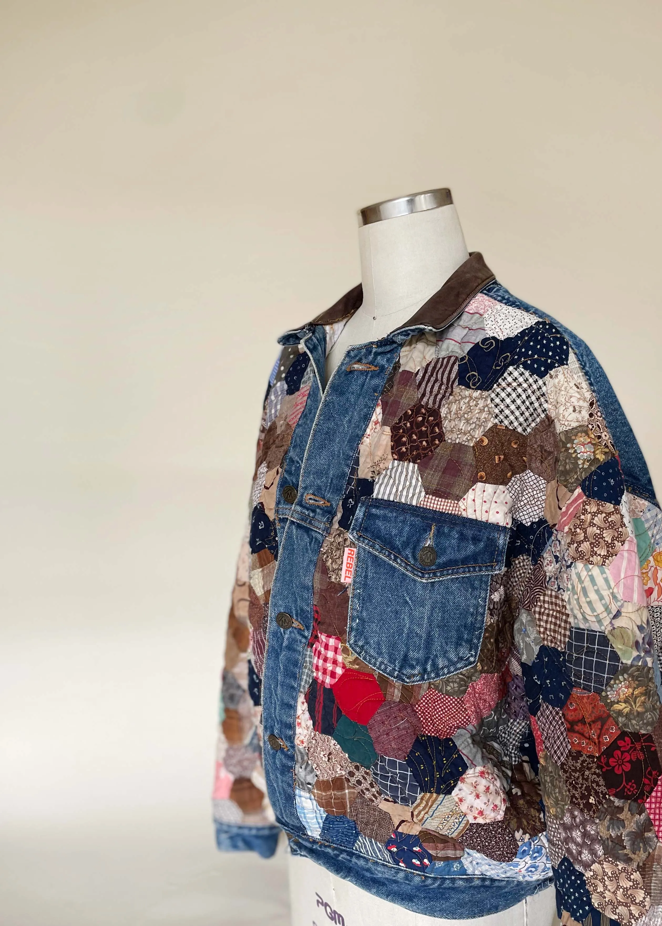 Patchwork Denim Jacket