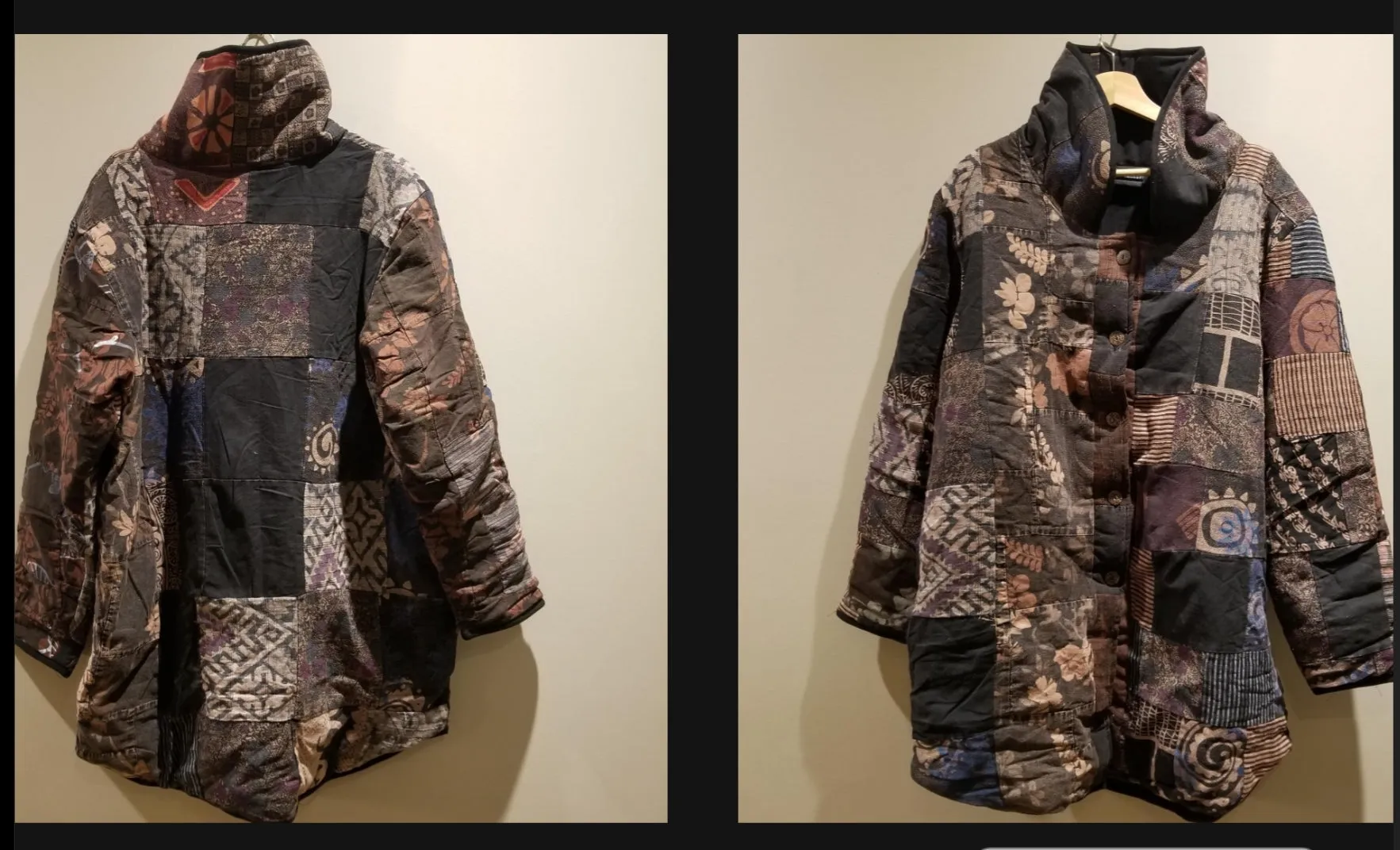 Patchwork Winter Jacket (pre-order)