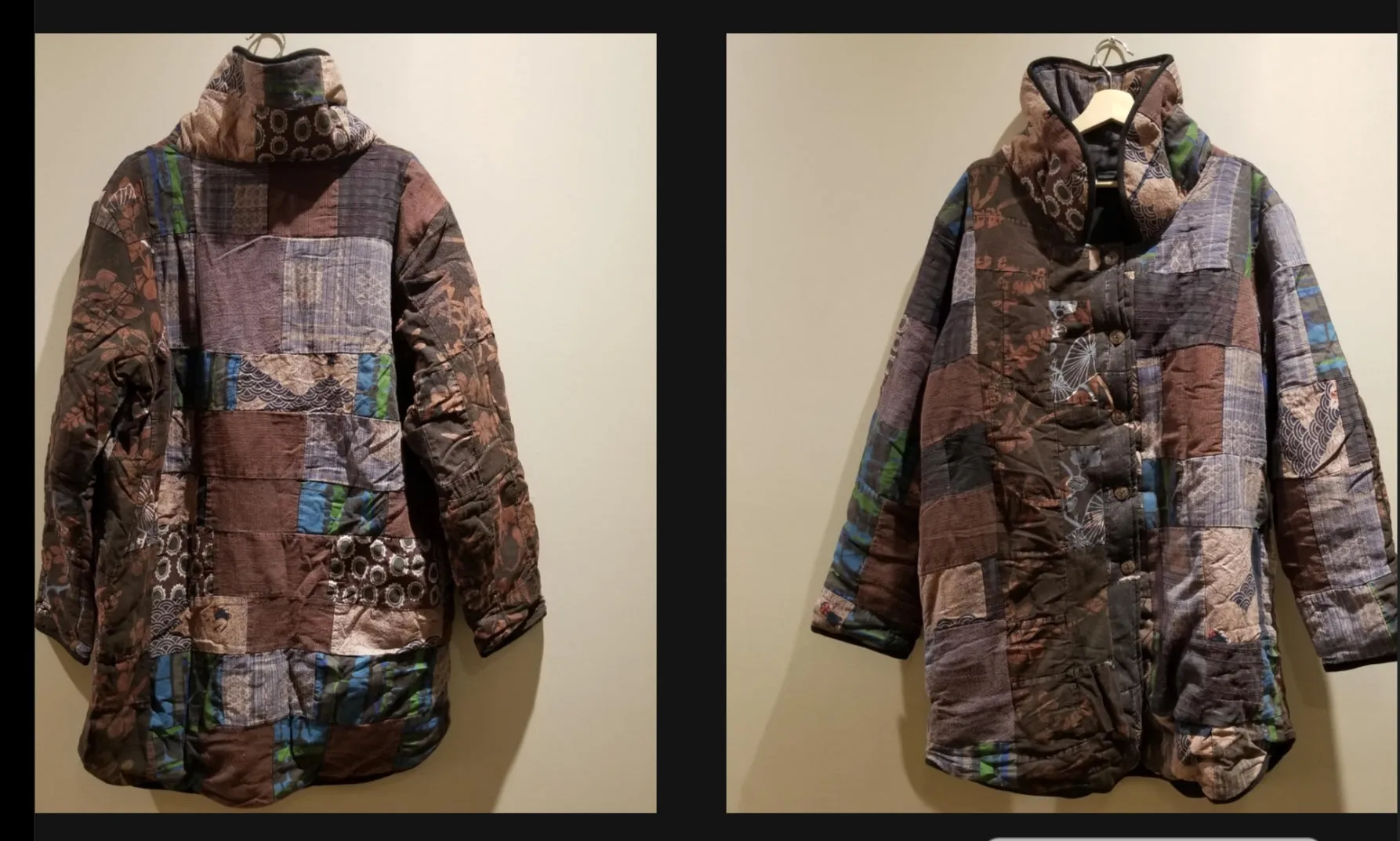 Patchwork Winter Jacket (pre-order)