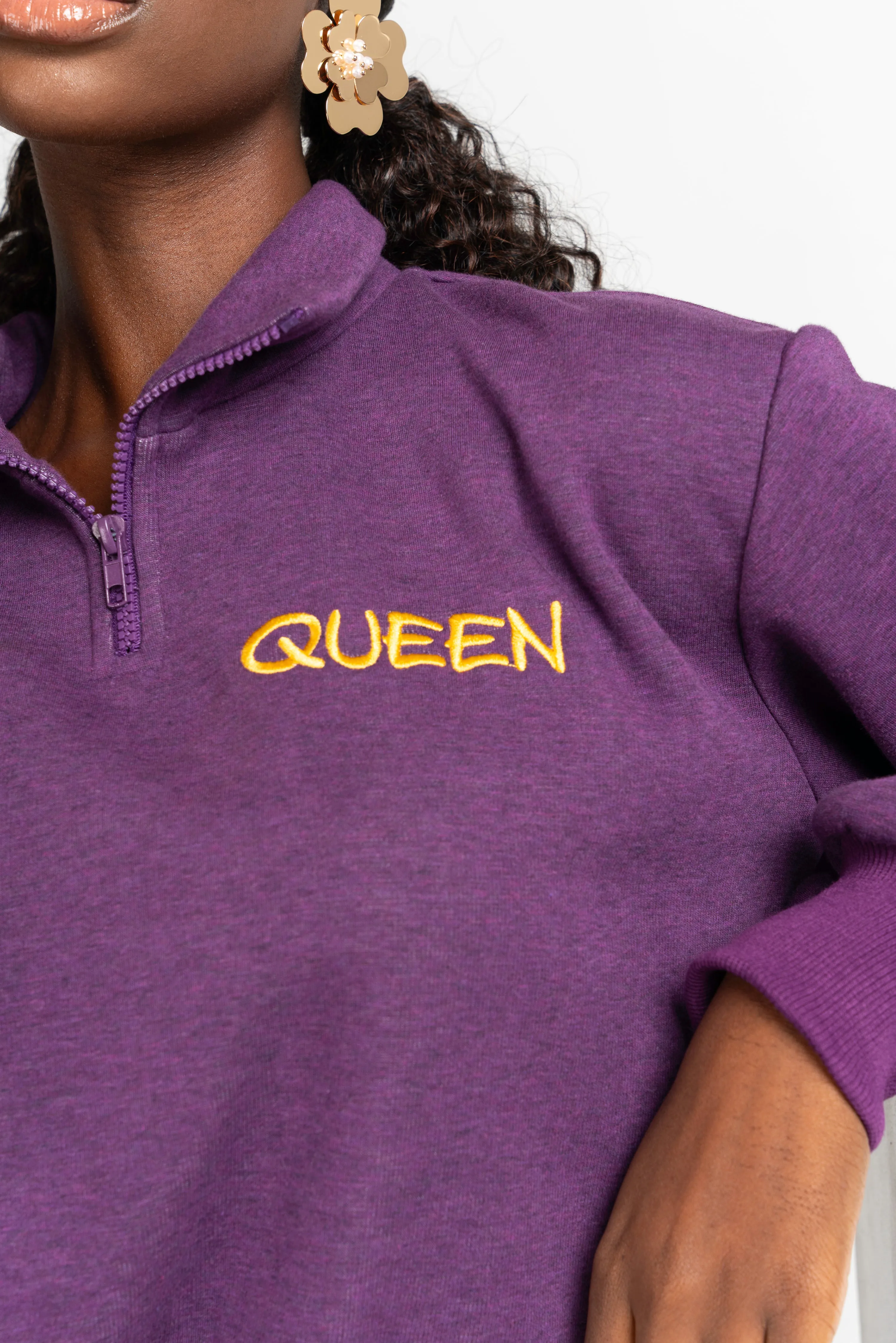 PURPLE QUEEN Pullover JOGGER Set