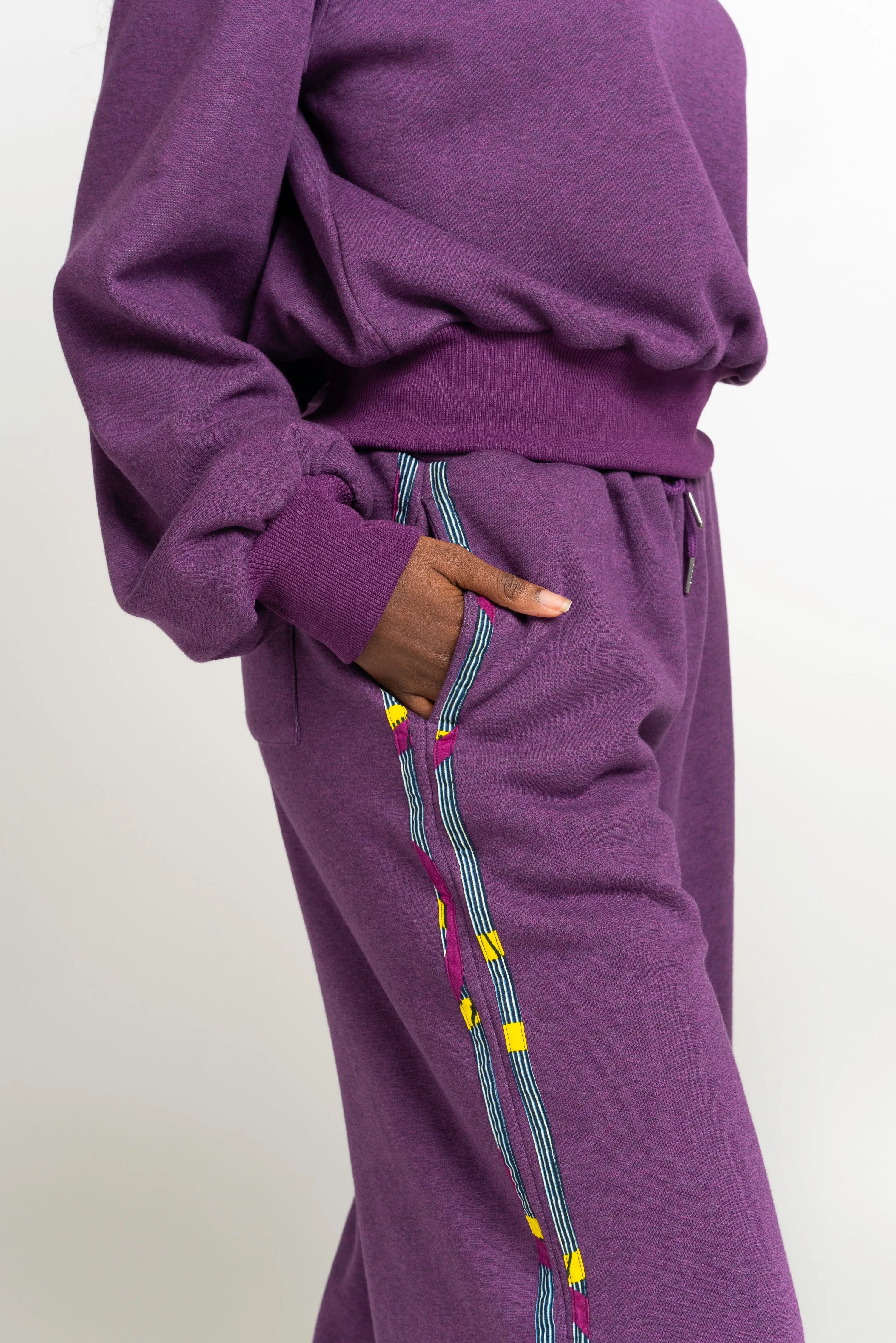 PURPLE QUEEN Pullover JOGGER Set