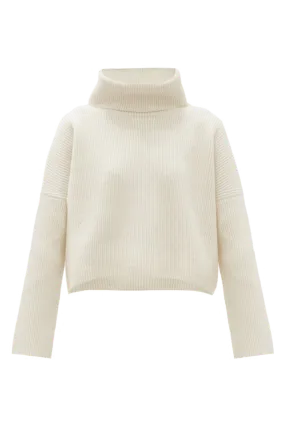 Roll-neck Merino-wool Sweater