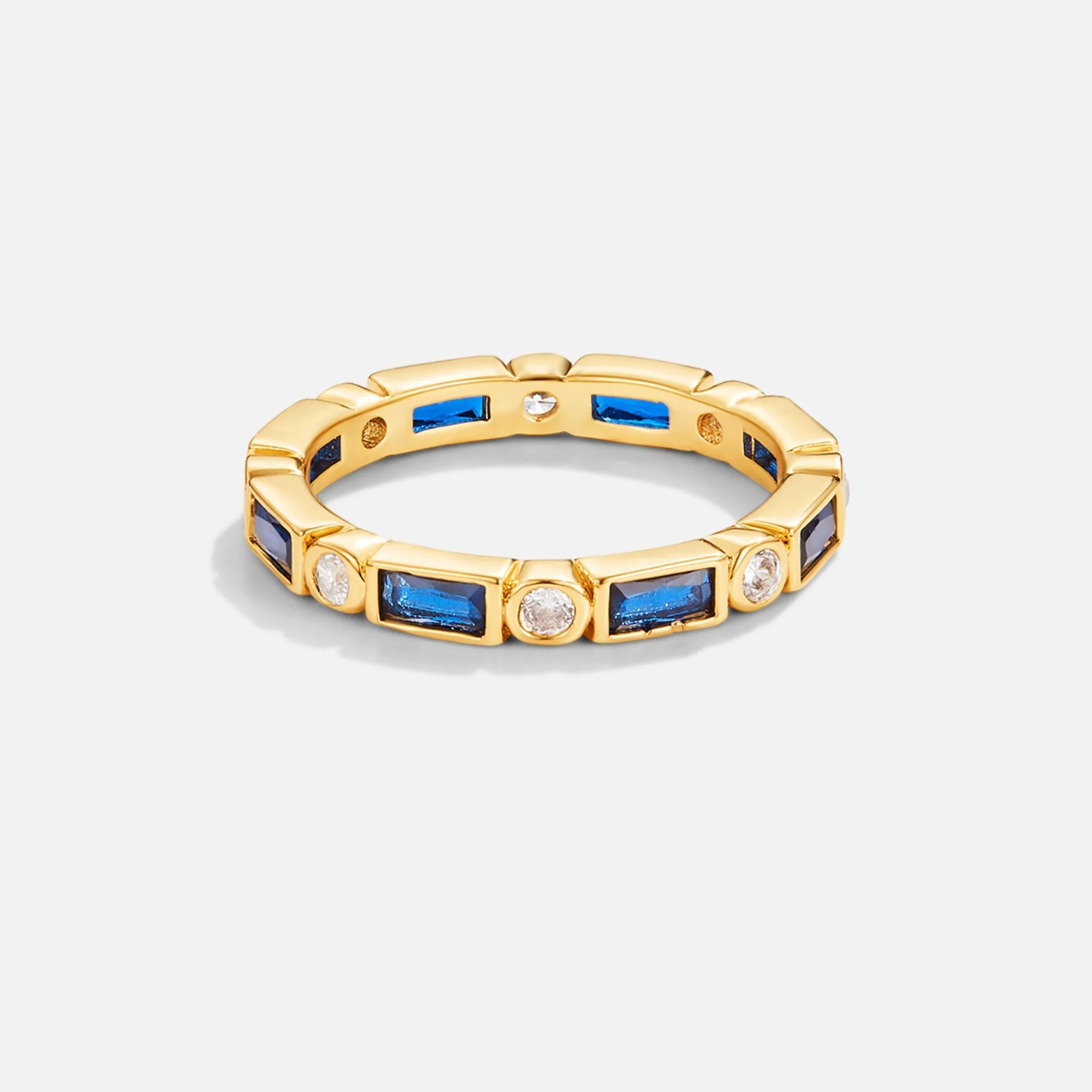 Royal Blue Adeline Crystal Ring